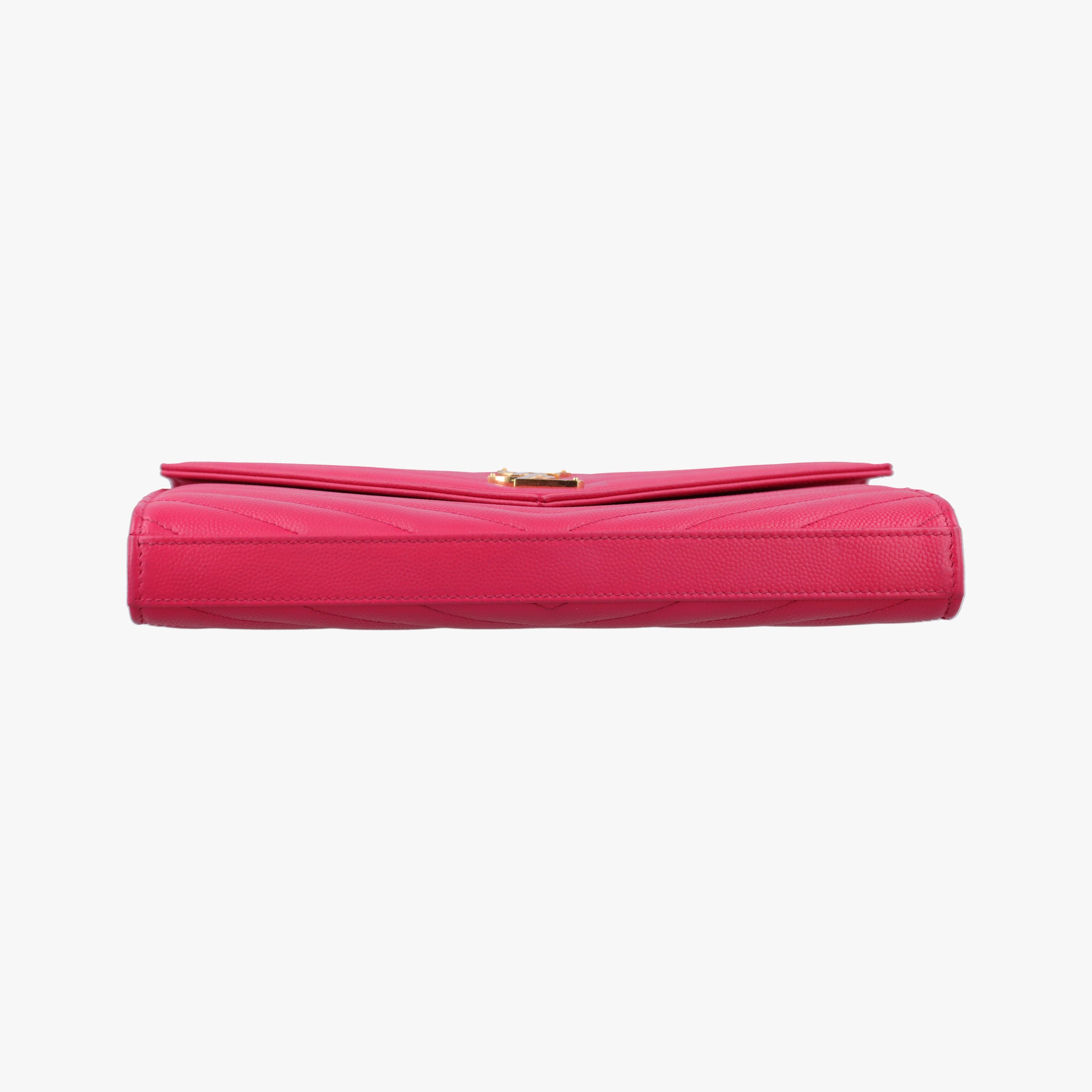 Envelope Fuchsia Grain de Poudre leather 377828 YBL377828.0915モノグラム フューシャピンク グレードプードル エンボスレザー 377828 YBL377828.0915