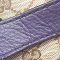 JACKIE 1961 beige×purple Canvas×leather 277520 I014543760ジャッキー1961 ベージュ×パープル キャンバス ×レザー 277520 I014543760