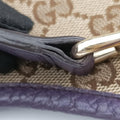 JACKIE 1961 beige×purple Canvas×leather 277520 I014543760ジャッキー1961 ベージュ×パープル キャンバス ×レザー 277520 I014543760