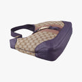 JACKIE 1961 beige×purple Canvas×leather 277520 I014543760ジャッキー1961 ベージュ×パープル キャンバス ×レザー 277520 I014543760