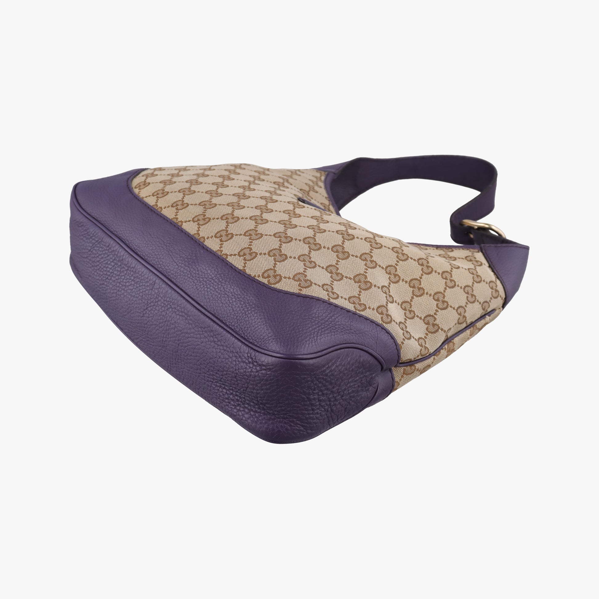 JACKIE 1961 beige×purple Canvas×leather 277520 I014543760ジャッキー1961 ベージュ×パープル キャンバス ×レザー 277520 I014543760