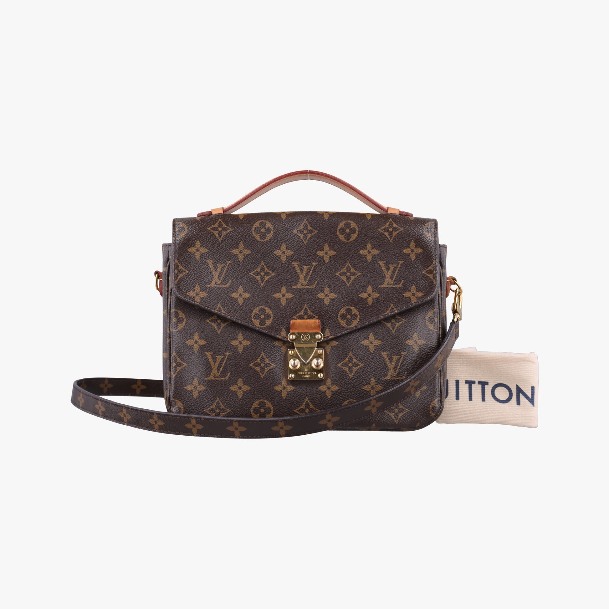 Pochette Metis MM Brown Monogram Canvas M44875 PL0168ポシェットメティスMM モノグラム/ブラウン モノグラムキャンバス M44875 PL0168