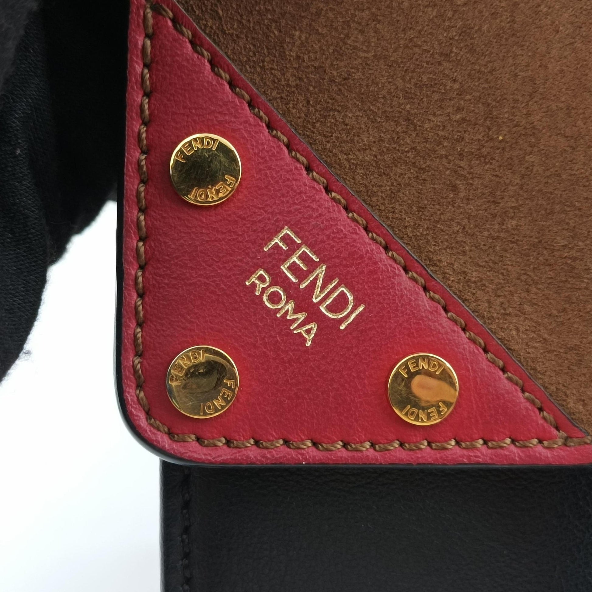 Flip Brown×Red×Navy Leather×Suede 8BT302 8BT302-A6CG-198-8762フリップ ブラウン×レッド×ネイビー レザー×スエード 8BT302 8BT302-A6CG-198-8762