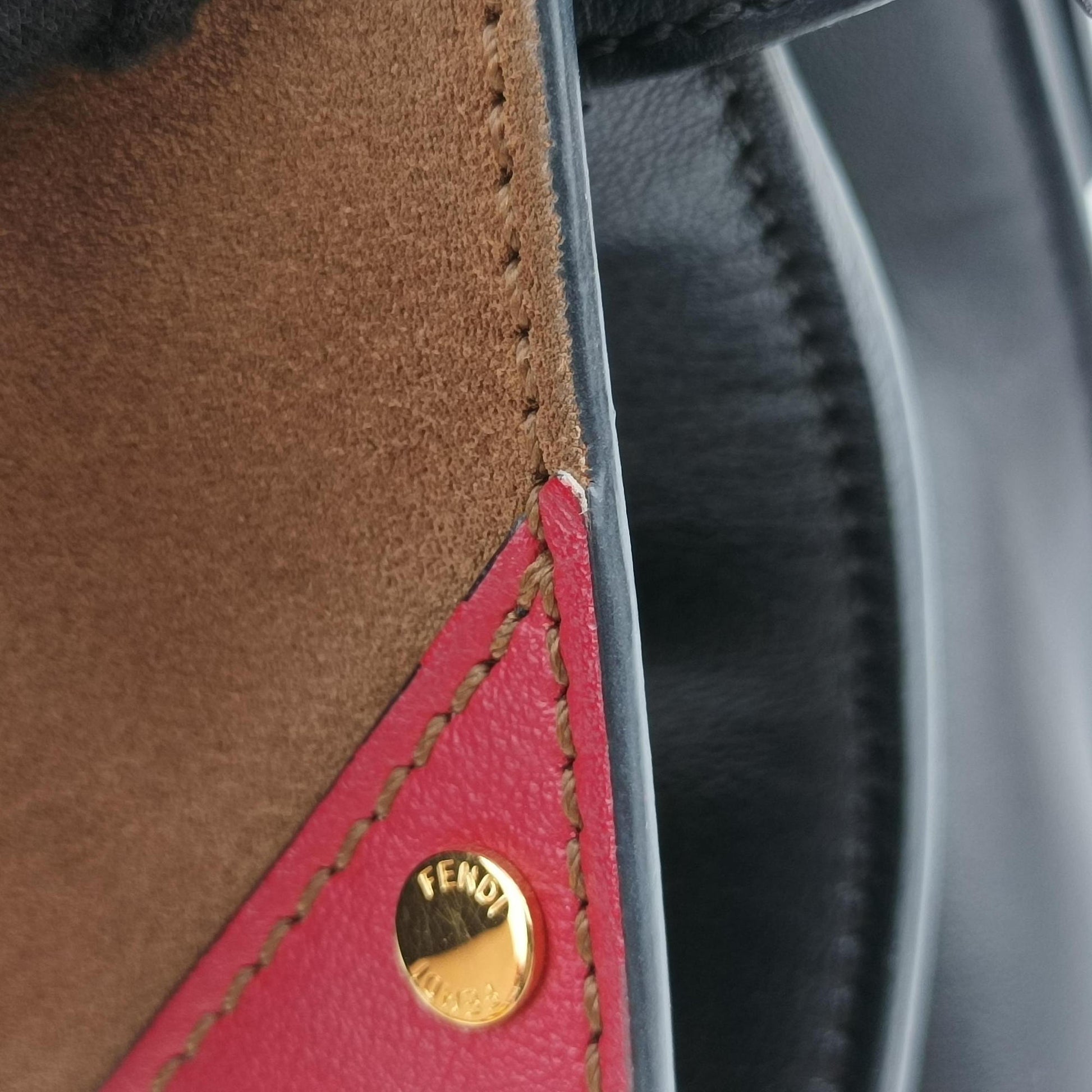 Flip Brown×Red×Navy Leather×Suede 8BT302 8BT302-A6CG-198-8762フリップ ブラウン×レッド×ネイビー レザー×スエード 8BT302 8BT302-A6CG-198-8762