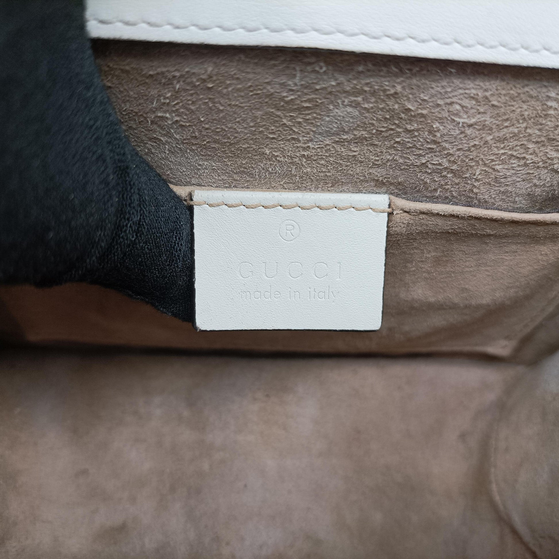 Sylvie Ivory×navy×red Leather 431666 I028155934シルヴィ アイボリー×ネイビー×レッド レザー 431666 I028155934