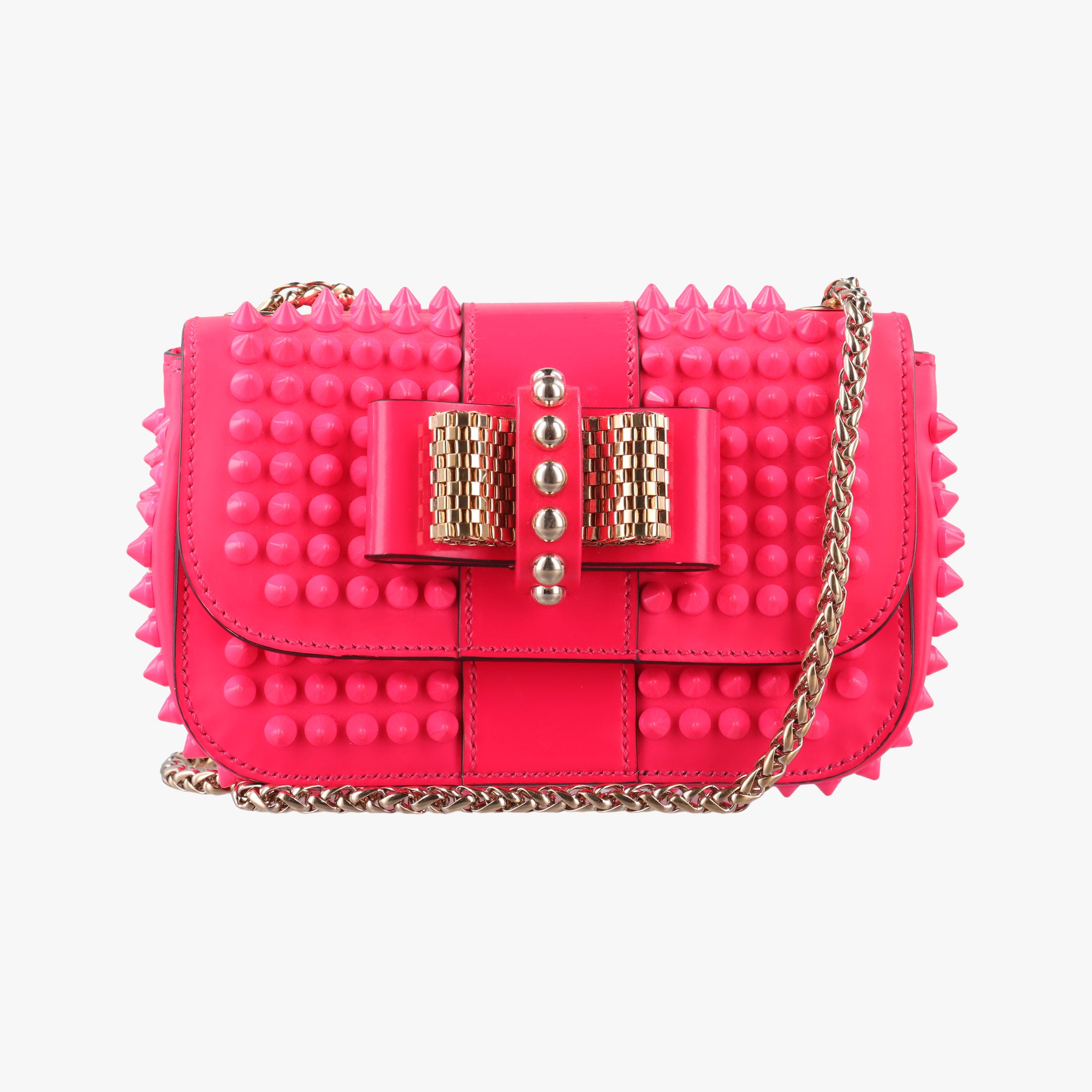 Sweet Charity Scarabe Spike Rose Leather スイート チャリティー スカラベ スパイク ローズ レッド レザー 