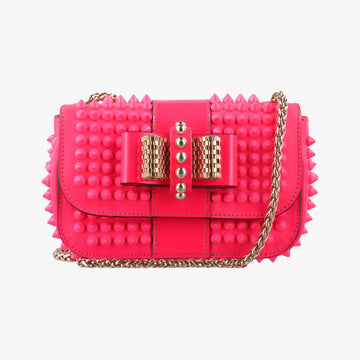 Sweet Charity Scarabe Spike Rose Leather スイート チャリティー スカラベ スパイク ローズ レッド レザー 