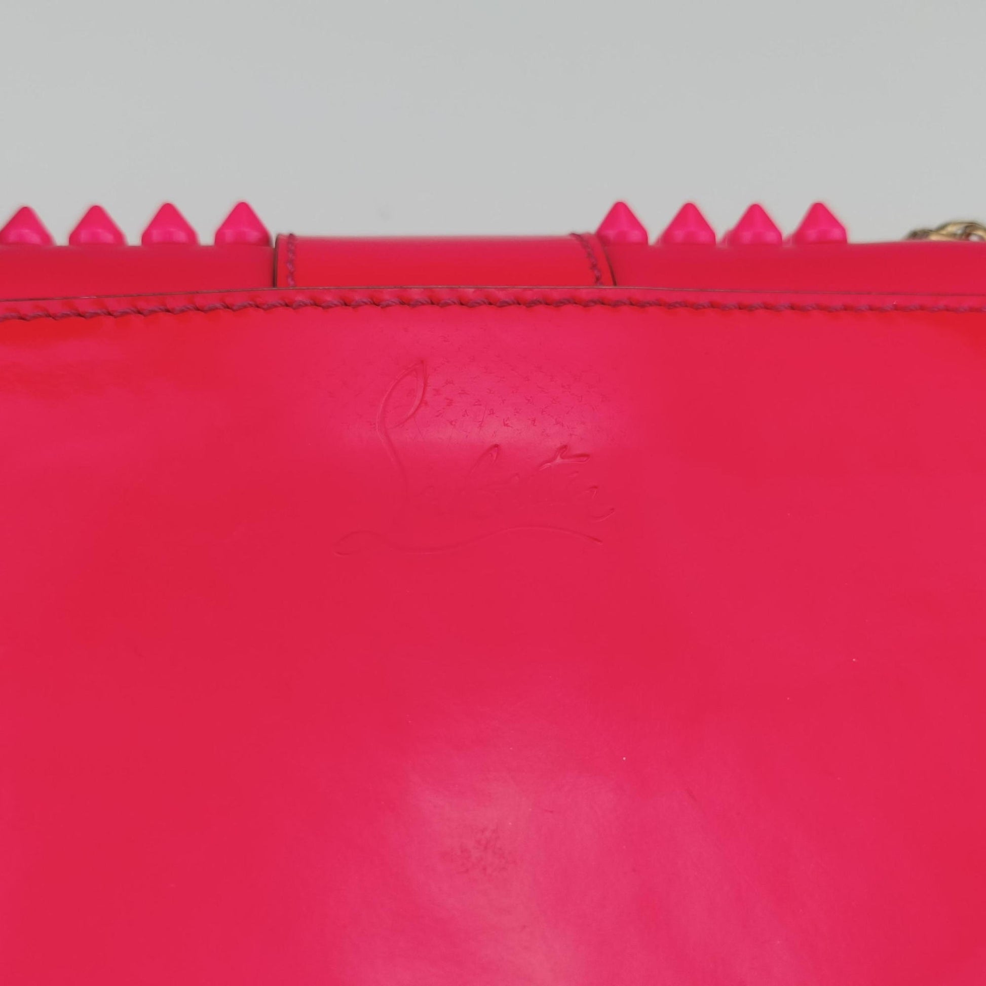 Sweet Charity Scarabe Spike Rose Leather スイート チャリティー スカラベ スパイク ローズ レッド レザー 