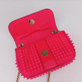 Sweet Charity Scarabe Spike Rose Leather スイート チャリティー スカラベ スパイク ローズ レッド レザー 