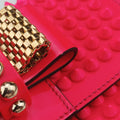 Sweet Charity Scarabe Spike Rose Leather スイート チャリティー スカラベ スパイク ローズ レッド レザー 