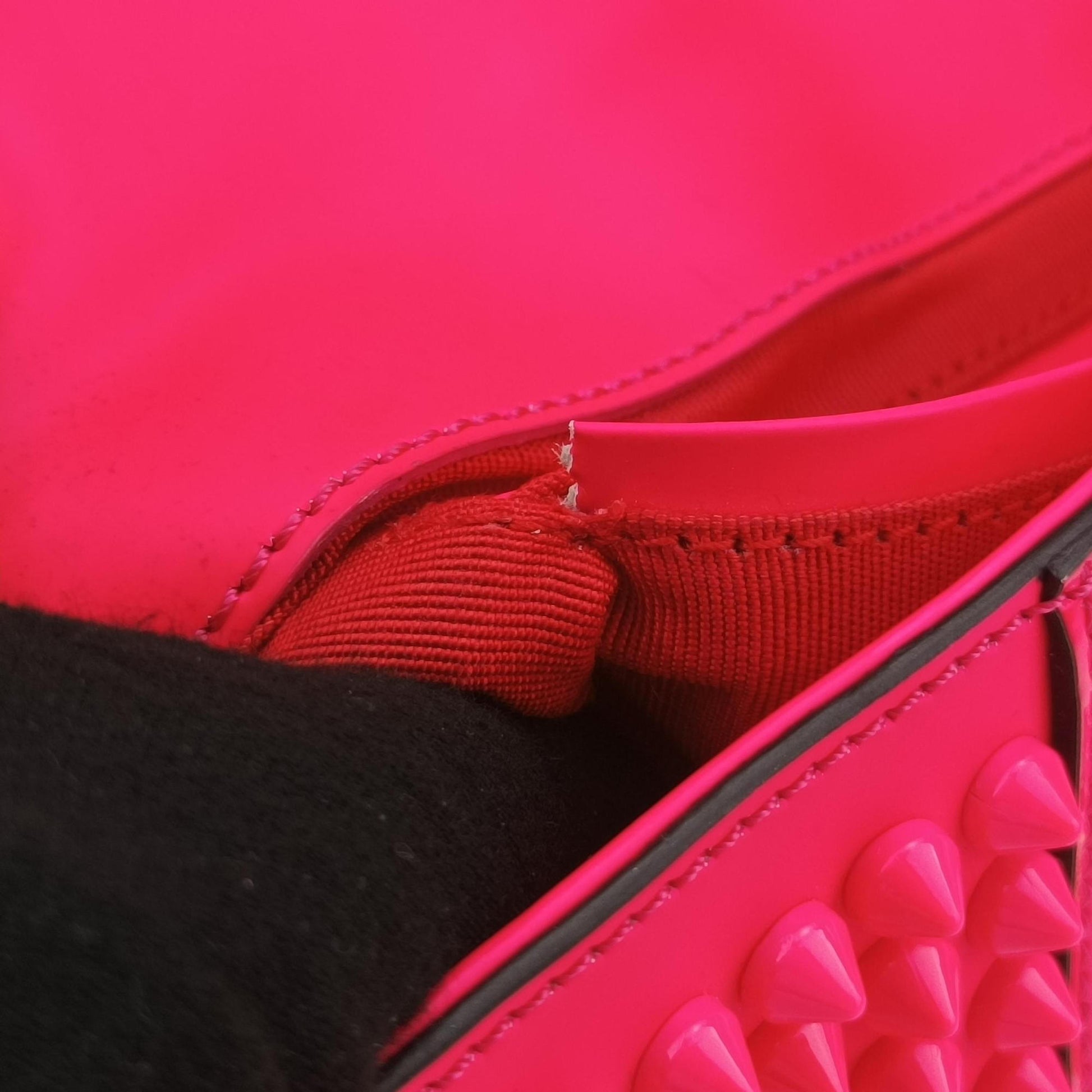 Sweet Charity Scarabe Spike Rose Leather スイート チャリティー スカラベ スパイク ローズ レッド レザー 