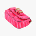 Sweet Charity Scarabe Spike Rose Leather スイート チャリティー スカラベ スパイク ローズ レッド レザー 