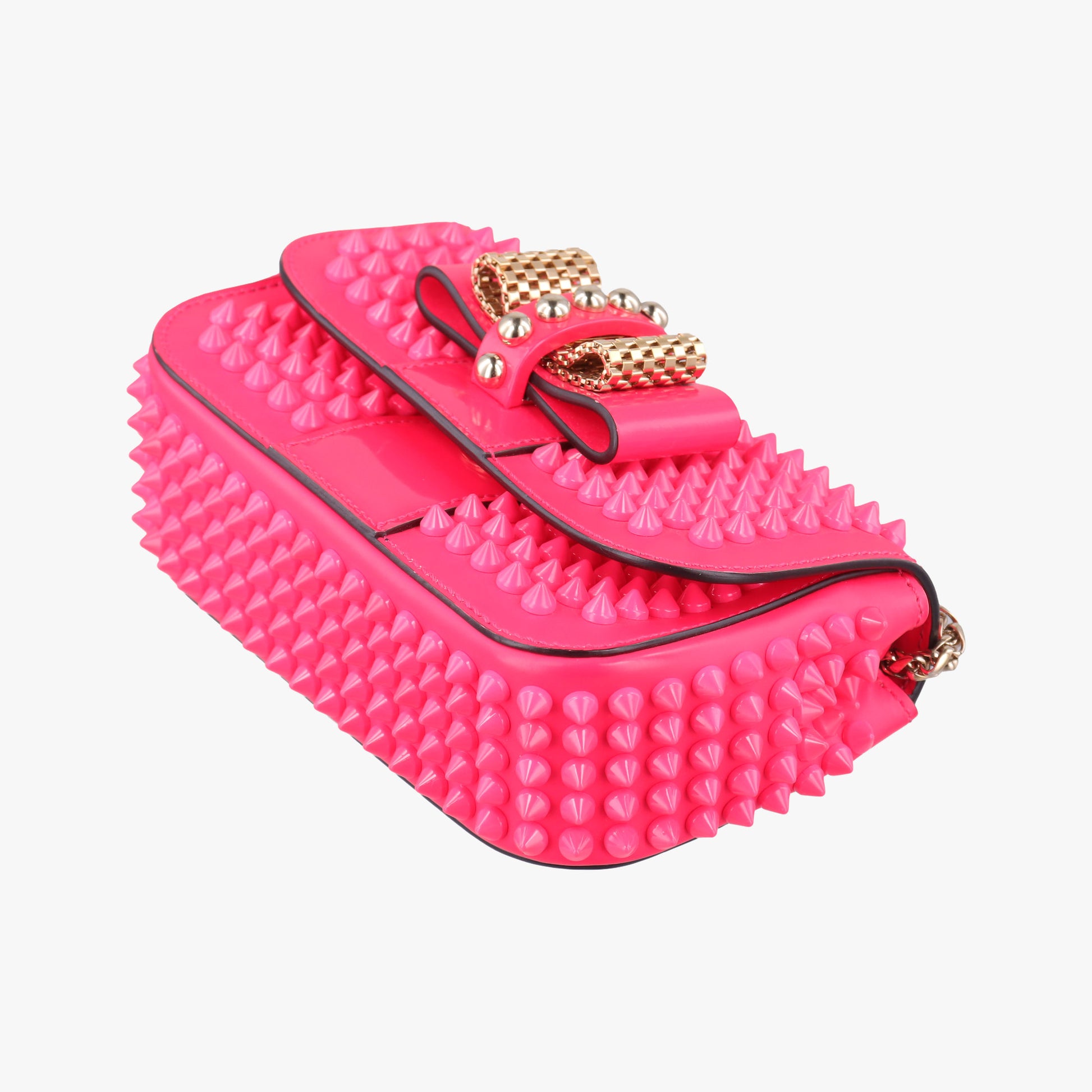 Sweet Charity Scarabe Spike Rose Leather スイート チャリティー スカラベ スパイク ローズ レッド レザー 