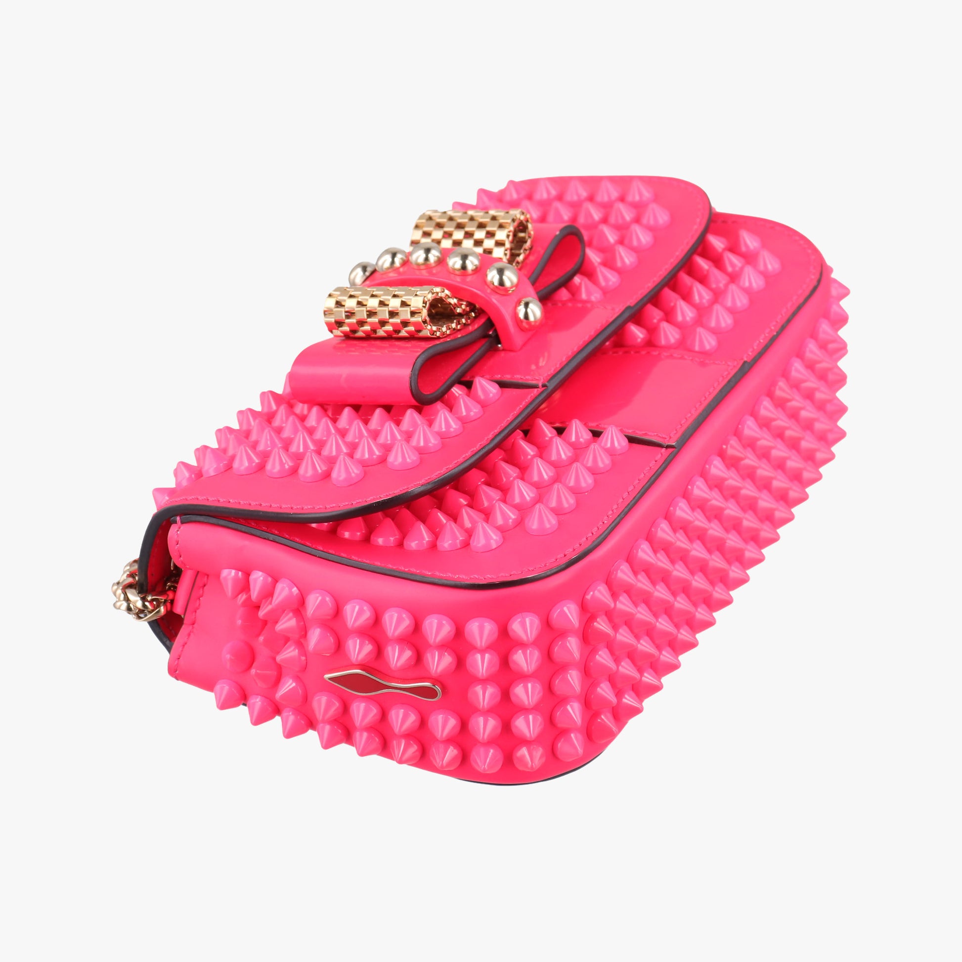 Sweet Charity Scarabe Spike Rose Leather スイート チャリティー スカラベ スパイク ローズ レッド レザー 