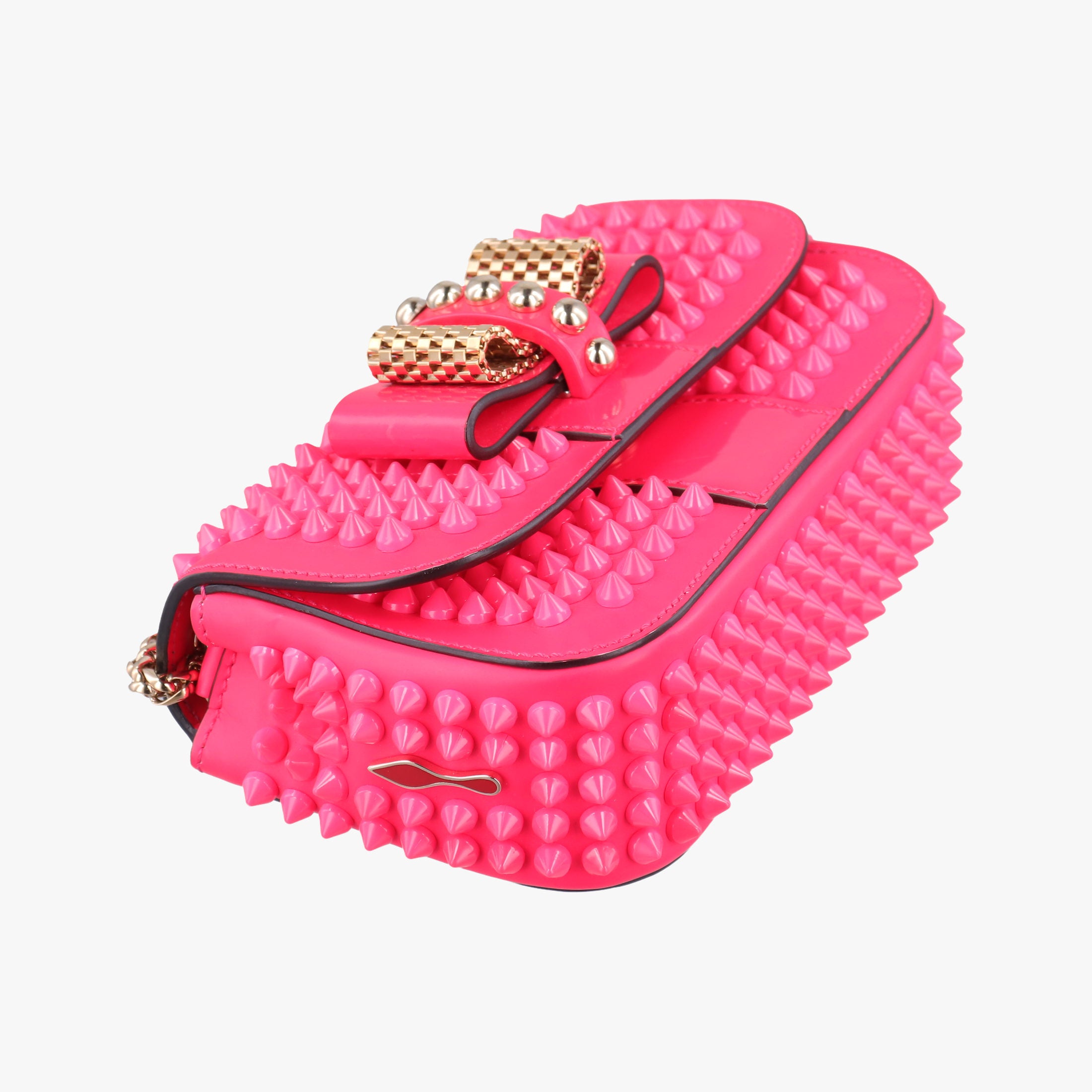 Sweet Charity Scarabe Spike Rose Leather スイート チャリティー スカラベ スパイク ローズ レッド レザー 