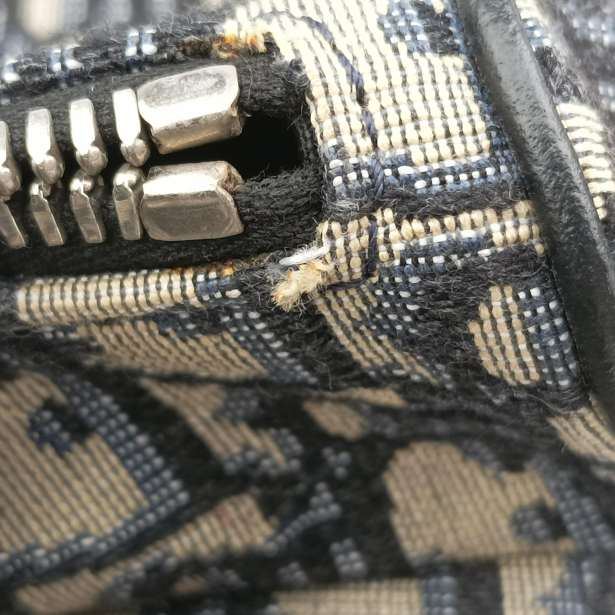 saddle Navy Jacquard×Leather 11-BO-0251サドル ネイビー ジャガード×レザー 11-BO-0251