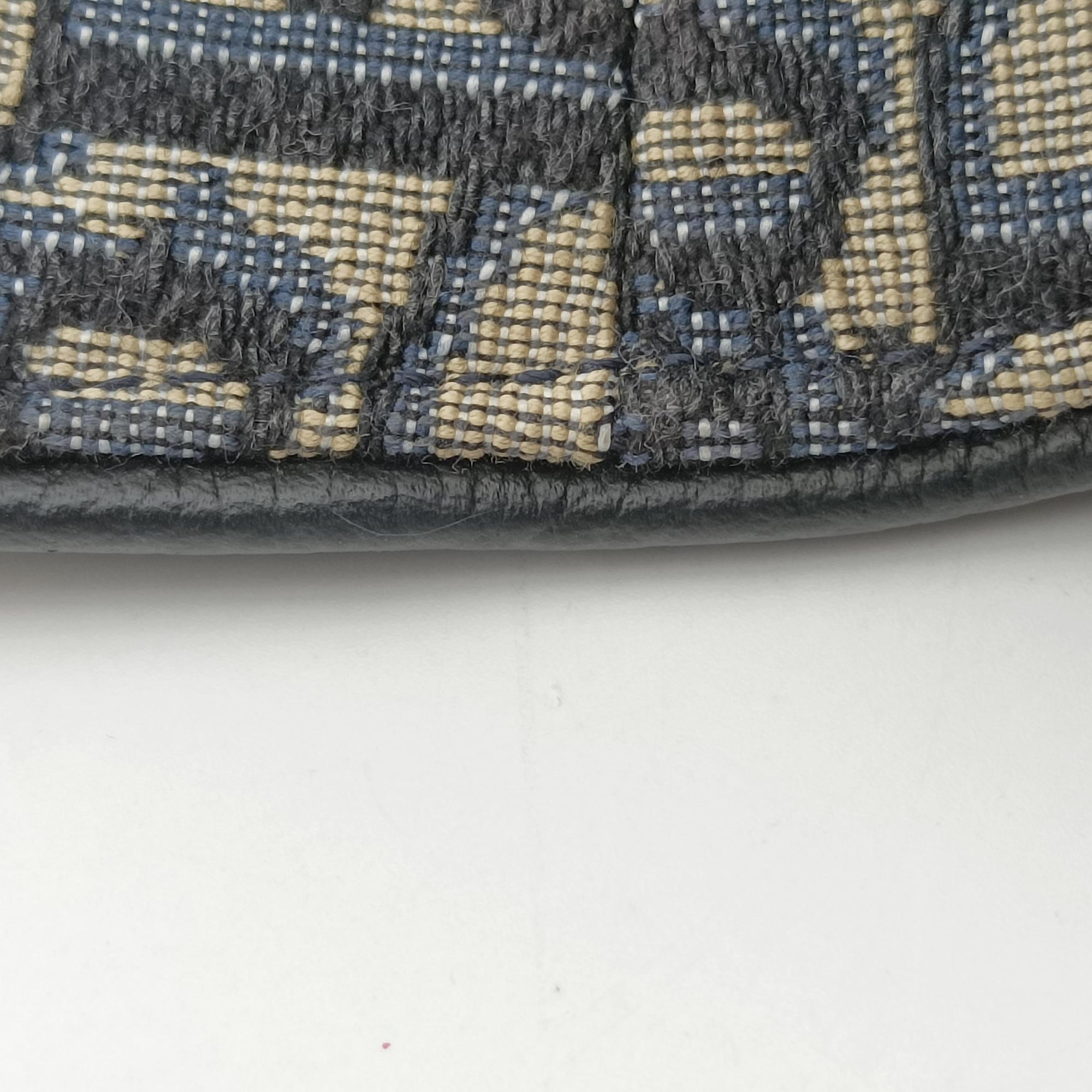 saddle Navy Jacquard×Leather 11-BO-0251サドル ネイビー ジャガード×レザー 11-BO-0251