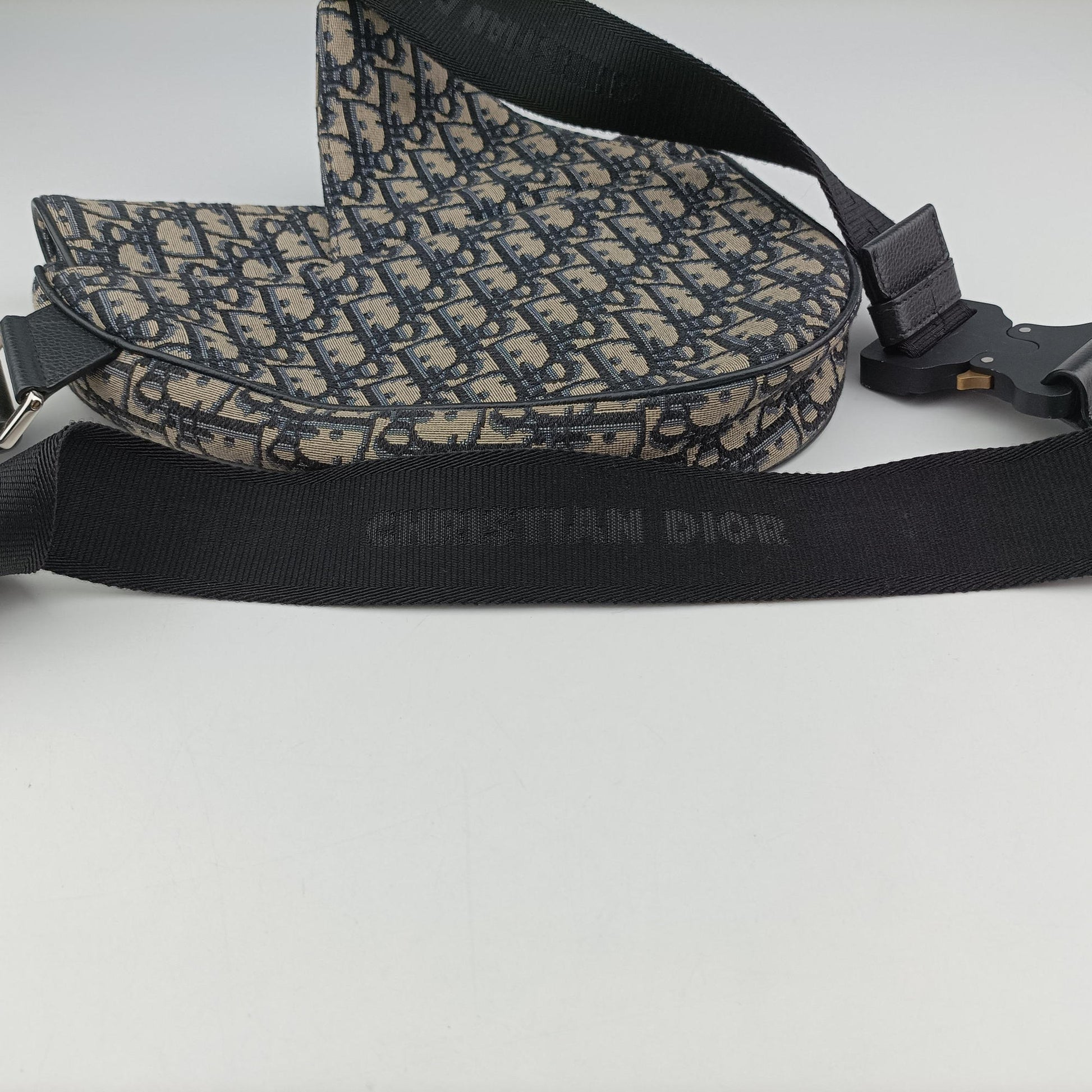 saddle Navy Jacquard×Leather 11-BO-0251サドル ネイビー ジャガード×レザー 11-BO-0251