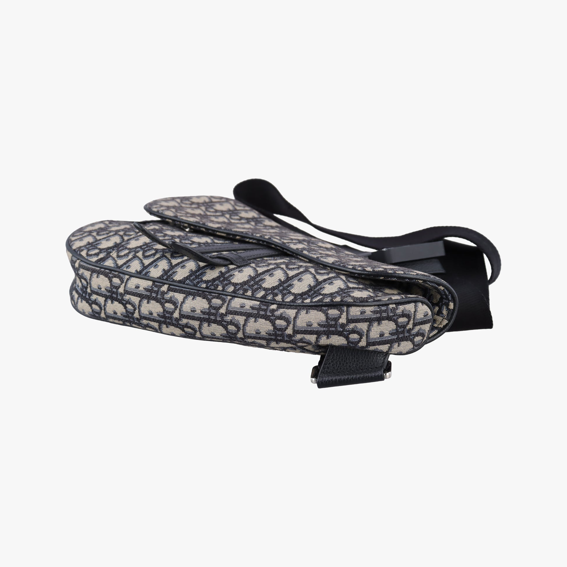 saddle Navy Jacquard×Leather 11-BO-0251サドル ネイビー ジャガード×レザー 11-BO-0251