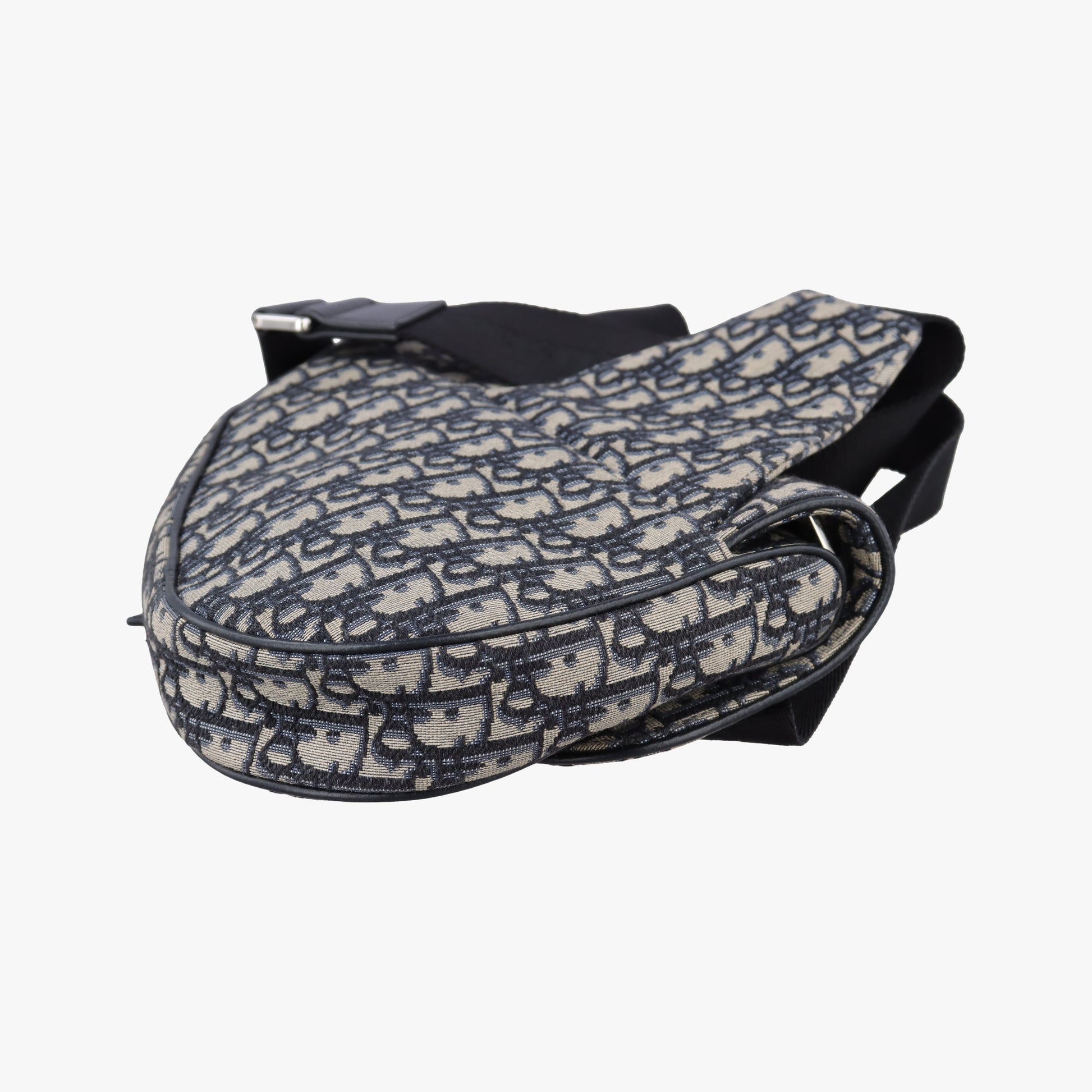saddle Navy Jacquard×Leather 11-BO-0251サドル ネイビー ジャガード×レザー 11-BO-0251