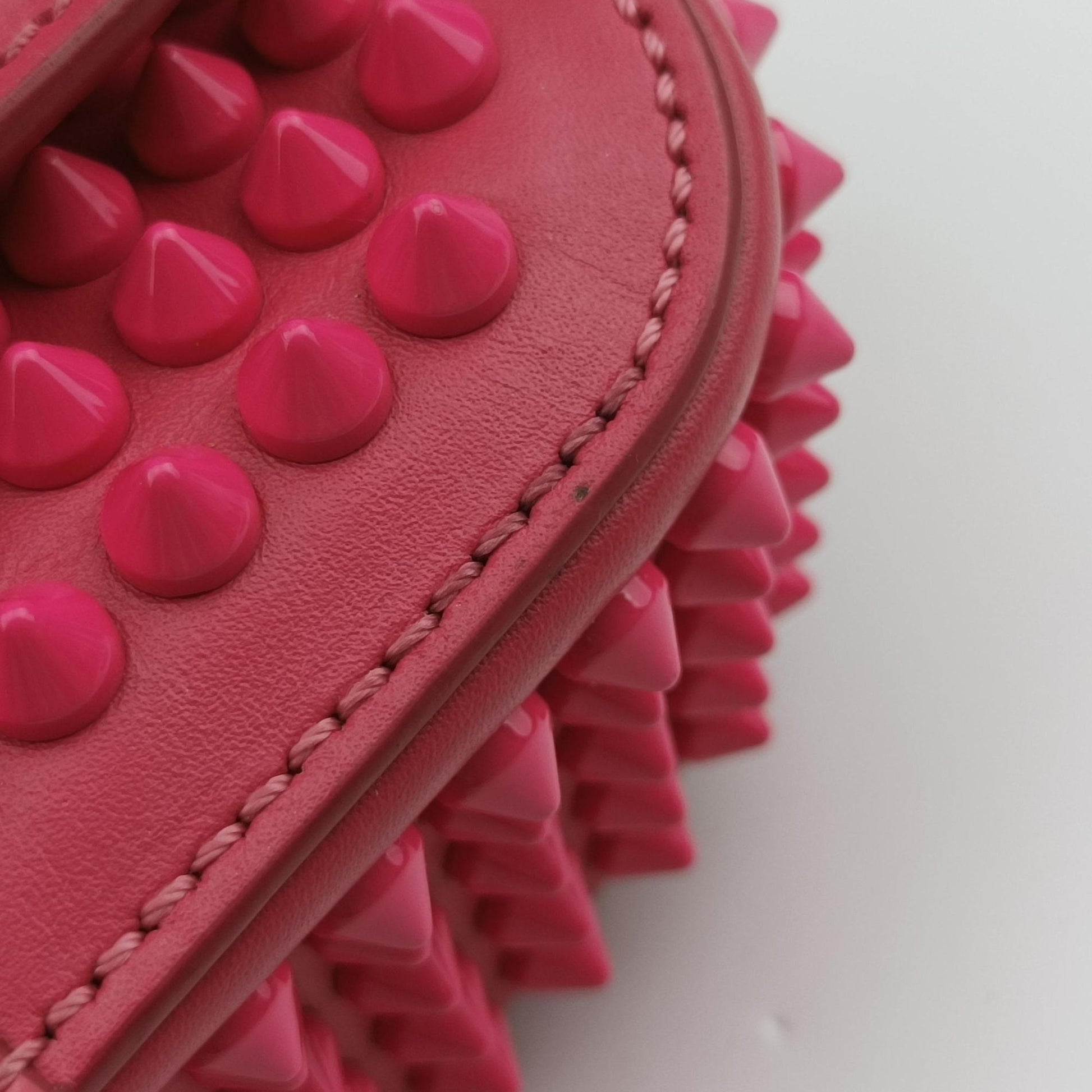 Sweet Charity Scarabe Spike Pink Leather 五スイート チャリティー スカラベ スパイク ピンク レザー 五