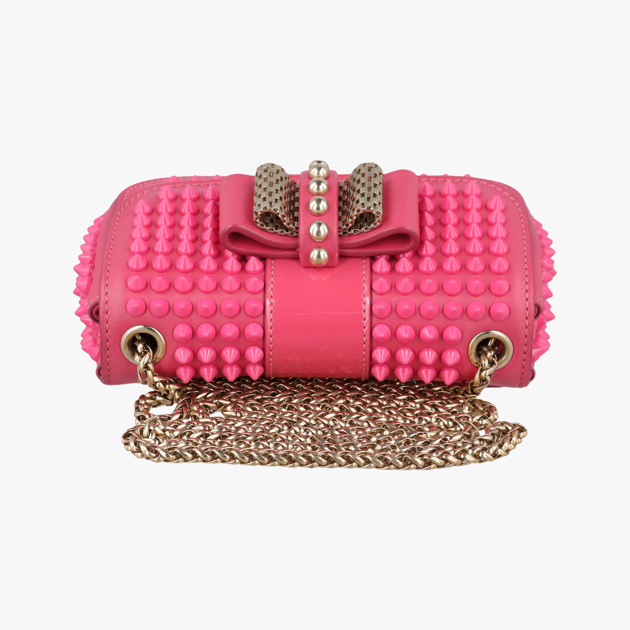 Sweet Charity Scarabe Spike Pink Leather 五スイート チャリティー スカラベ スパイク ピンク レザー 五