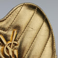 Love heart V stitch Golden Leather 448050 VLR448050.0616ラブハート Vステッチ ゴールド レザー 448050 VLR448050.0616