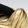Love heart V stitch Golden Leather 448050 VLR448050.0616ラブハート Vステッチ ゴールド レザー 448050 VLR448050.0616