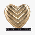 Love heart V stitch Golden Leather 448050 VLR448050.0616ラブハート Vステッチ ゴールド レザー 448050 VLR448050.0616