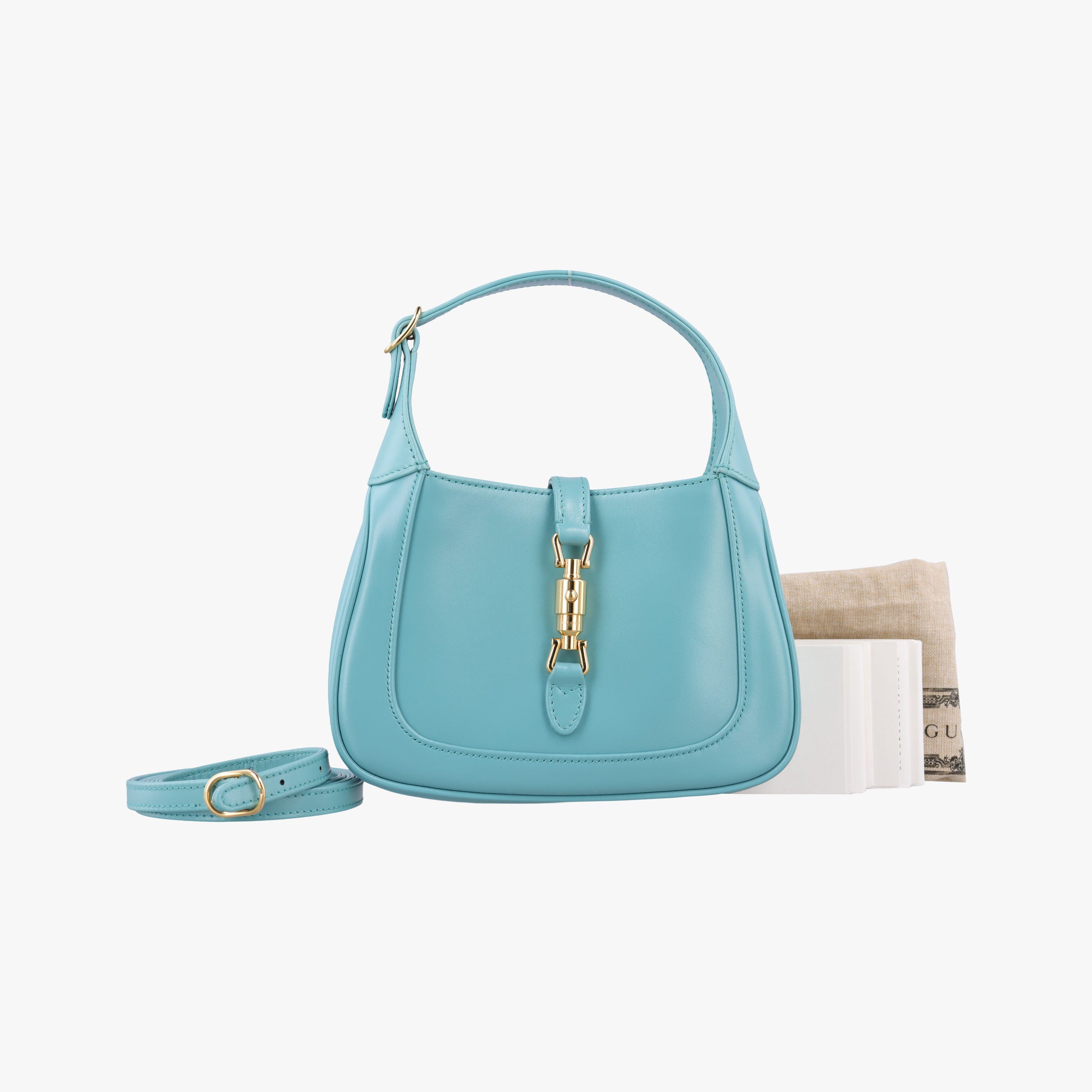 JACKIE 1961 Blue Leather 637091 G034491693ジャッキー 1961 ブルー レザー 637091 G034491693