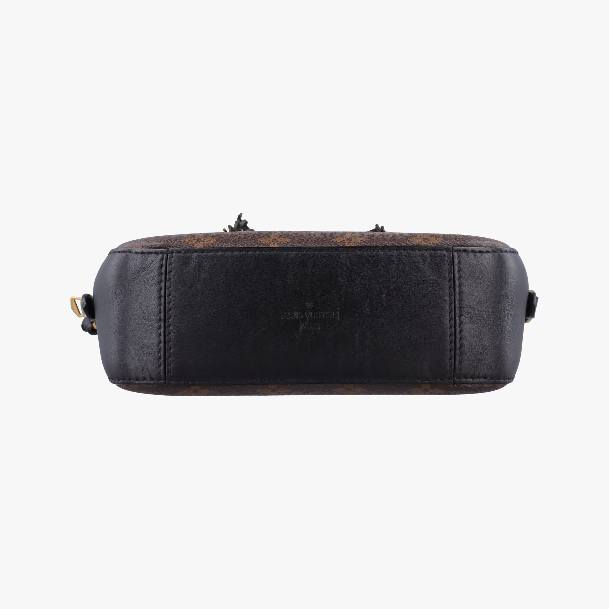 SAINTONGE brown×Noir Monogram Canvas×calf leather M43555 DU2108サントンジュ モノグラム/ブラウン×ノワール モノグラムキャンバス×カーフレザー M43555 DU2108