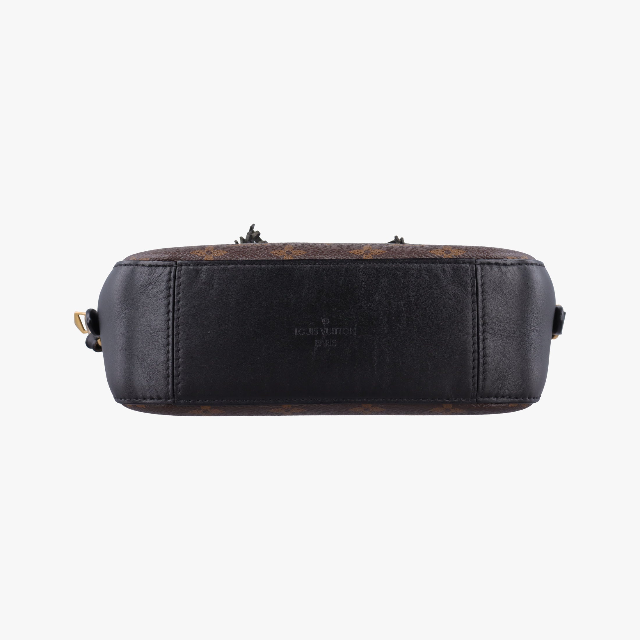SAINTONGE brown×Noir Monogram Canvas×calf leather M43555 DU2108サントンジュ モノグラム/ブラウン×ノワール モノグラムキャンバス×カーフレザー M43555 DU2108