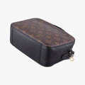SAINTONGE brown×Noir Monogram Canvas×calf leather M43555 DU2108サントンジュ モノグラム/ブラウン×ノワール モノグラムキャンバス×カーフレザー M43555 DU2108
