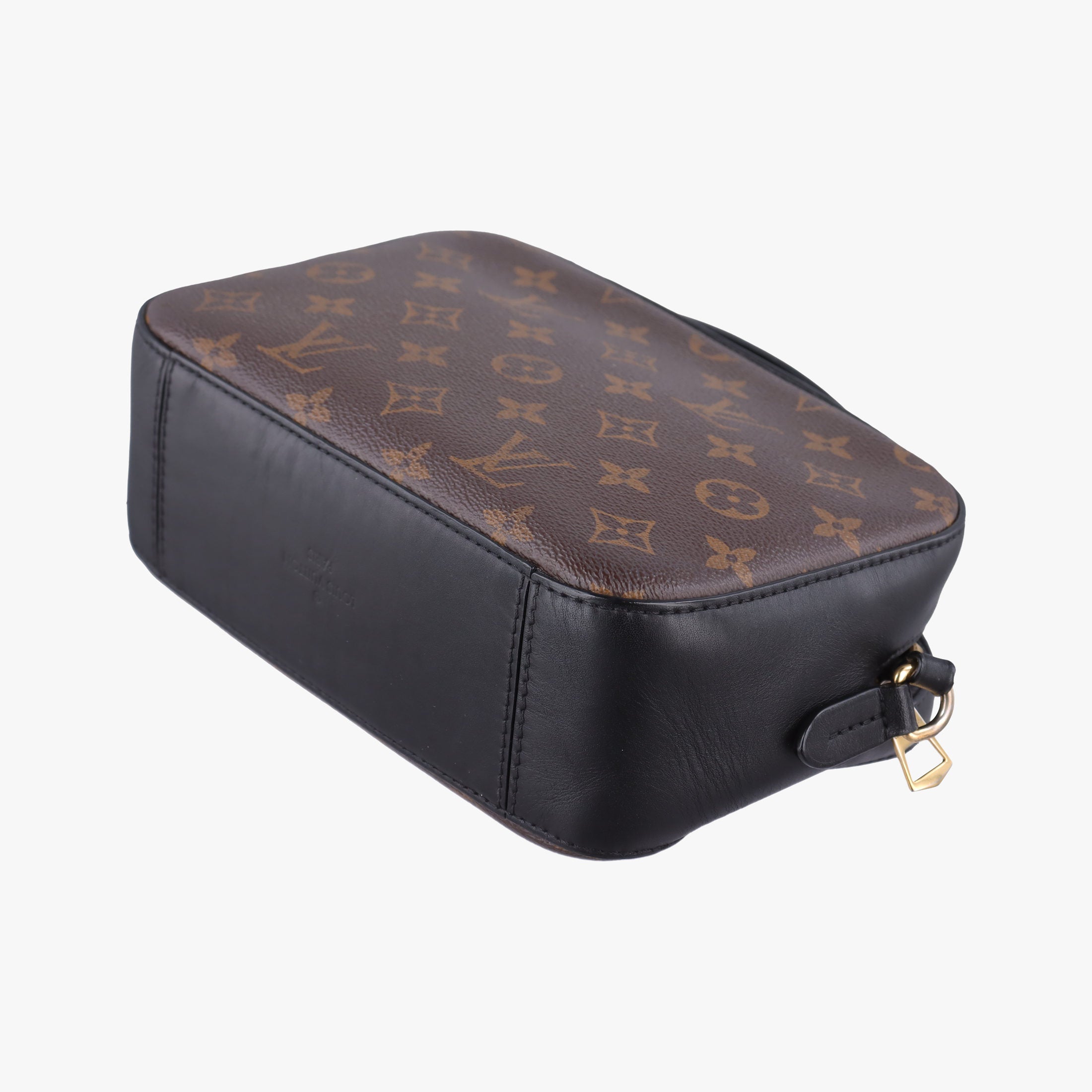 SAINTONGE brown×Noir Monogram Canvas×calf leather M43555 DU2108サントンジュ モノグラム/ブラウン×ノワール モノグラムキャンバス×カーフレザー M43555 DU2108