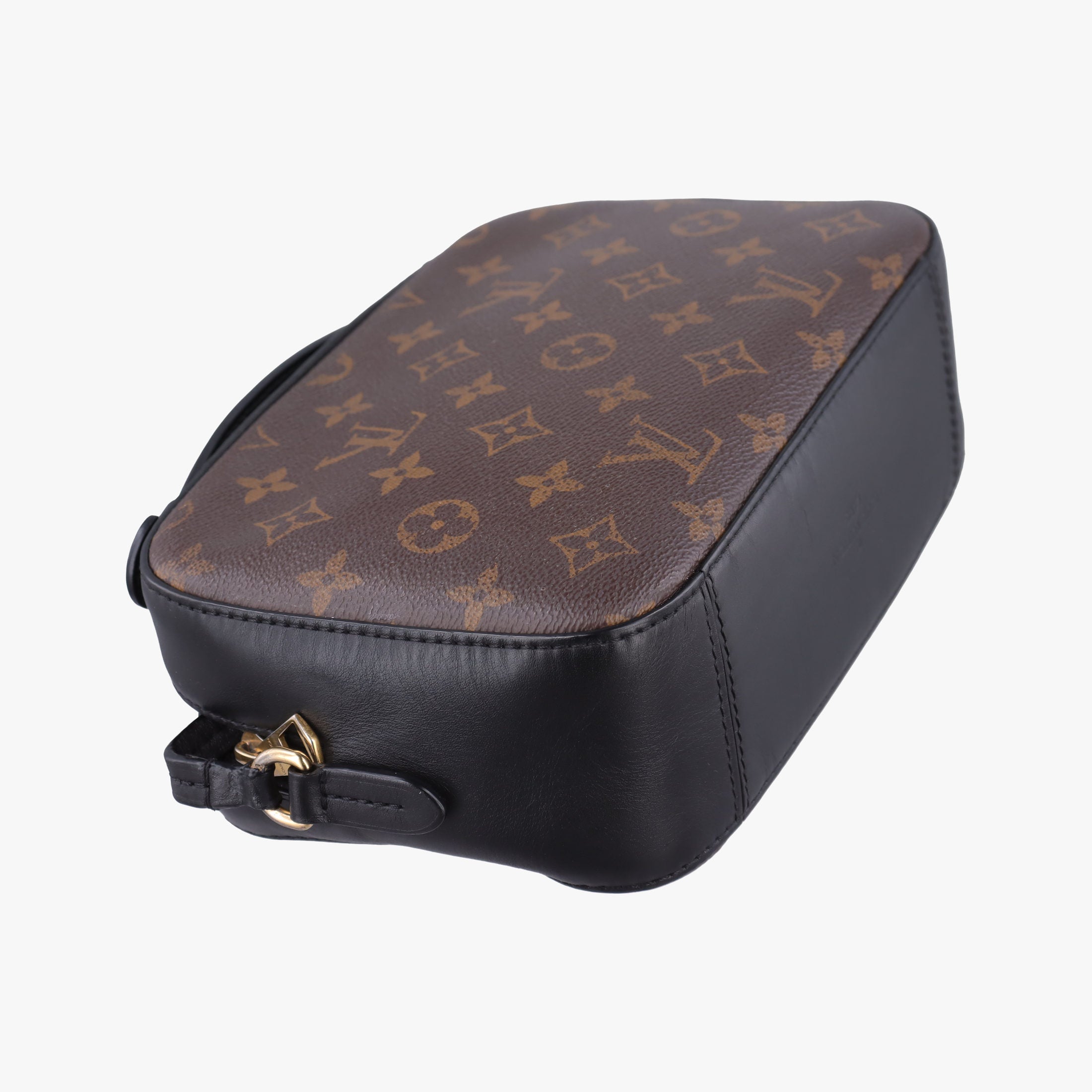 SAINTONGE brown×Noir Monogram Canvas×calf leather M43555 DU2108サントンジュ モノグラム/ブラウン×ノワール モノグラムキャンバス×カーフレザー M43555 DU2108