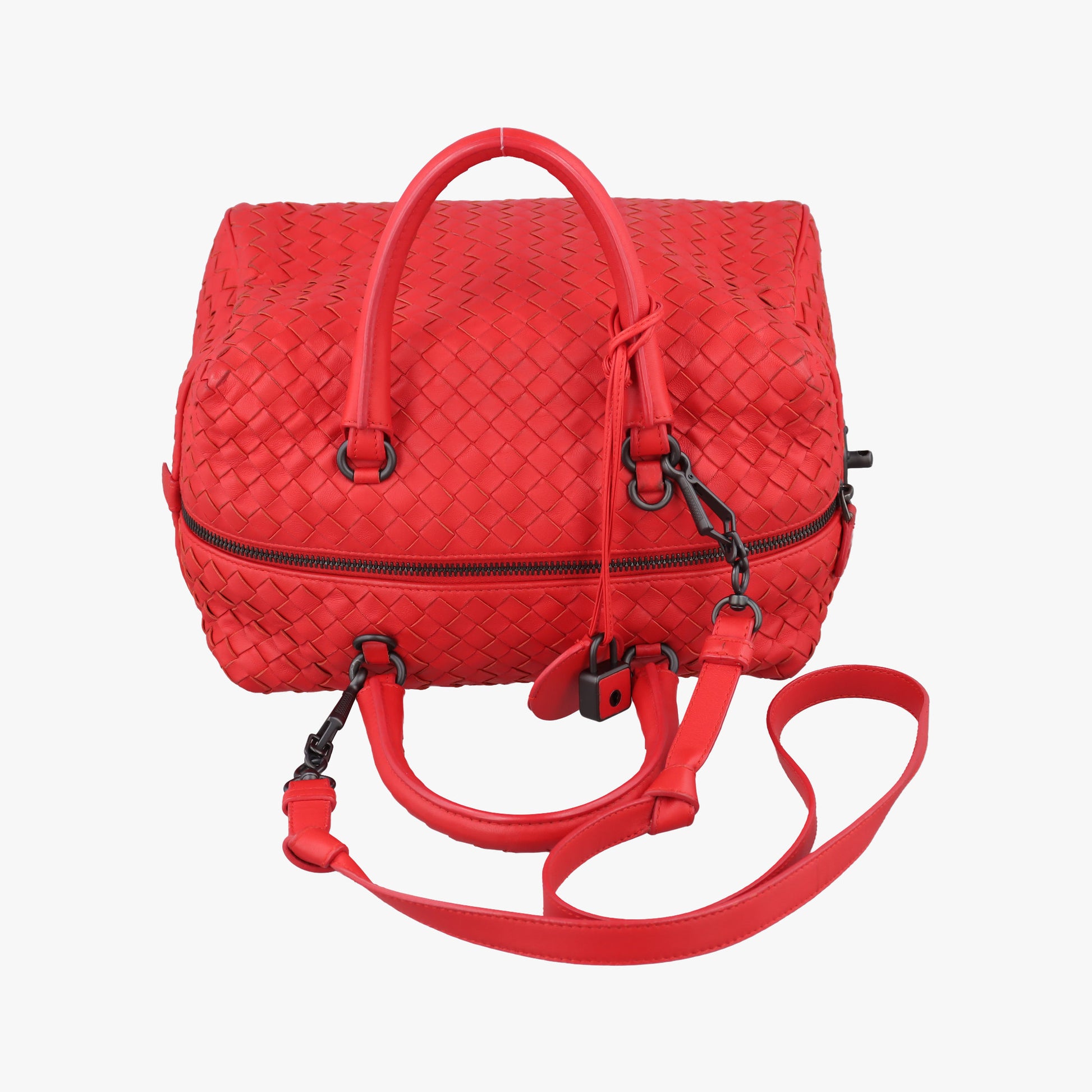 Intrecciato Red lambskin B05037778Sイントレチャート レッド ラムスキン B05037778S