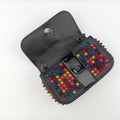 Sweet Charity Scarabe Spike Black Leather スイート チャリティー スカラベ スパイク ブラック レザー 