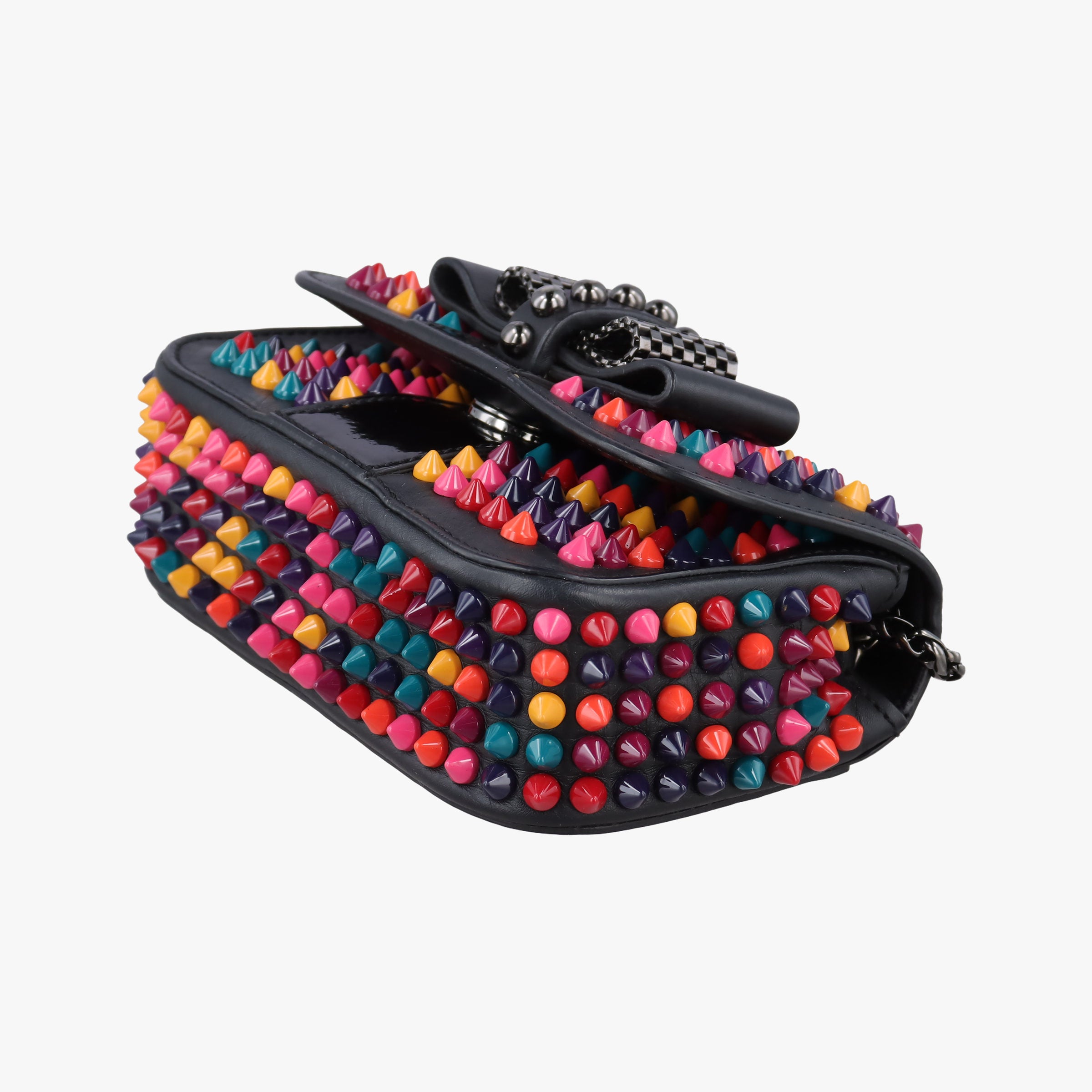 Sweet Charity Scarabe Spike Black Leather スイート チャリティー スカラベ スパイク ブラック レザー 