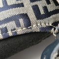 Baguette　Zucchino Navy×Grey canvas×leather 8BR001 Lot number unknownマンマバケット　ズッキーノ柄 ネイビー×グレー キャンバス×レザー 8BR001 製番不明