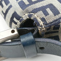 Baguette　Zucchino Navy×Grey canvas×leather 8BR001 Lot number unknownマンマバケット　ズッキーノ柄 ネイビー×グレー キャンバス×レザー 8BR001 製番不明
