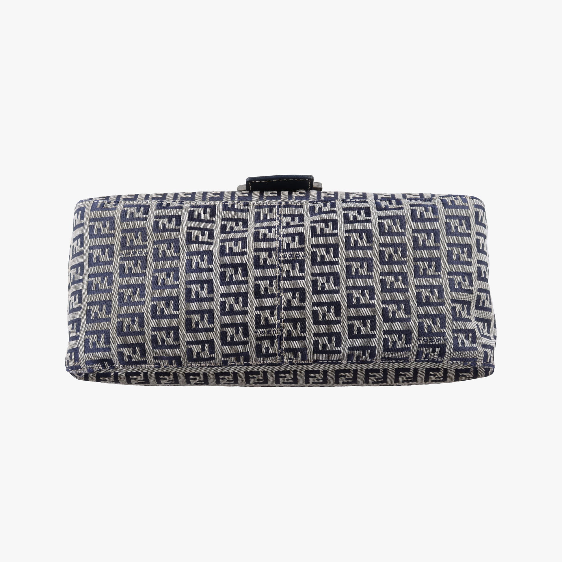 Baguette　Zucchino Navy×Grey canvas×leather 8BR001 Lot number unknownマンマバケット　ズッキーノ柄 ネイビー×グレー キャンバス×レザー 8BR001 製番不明