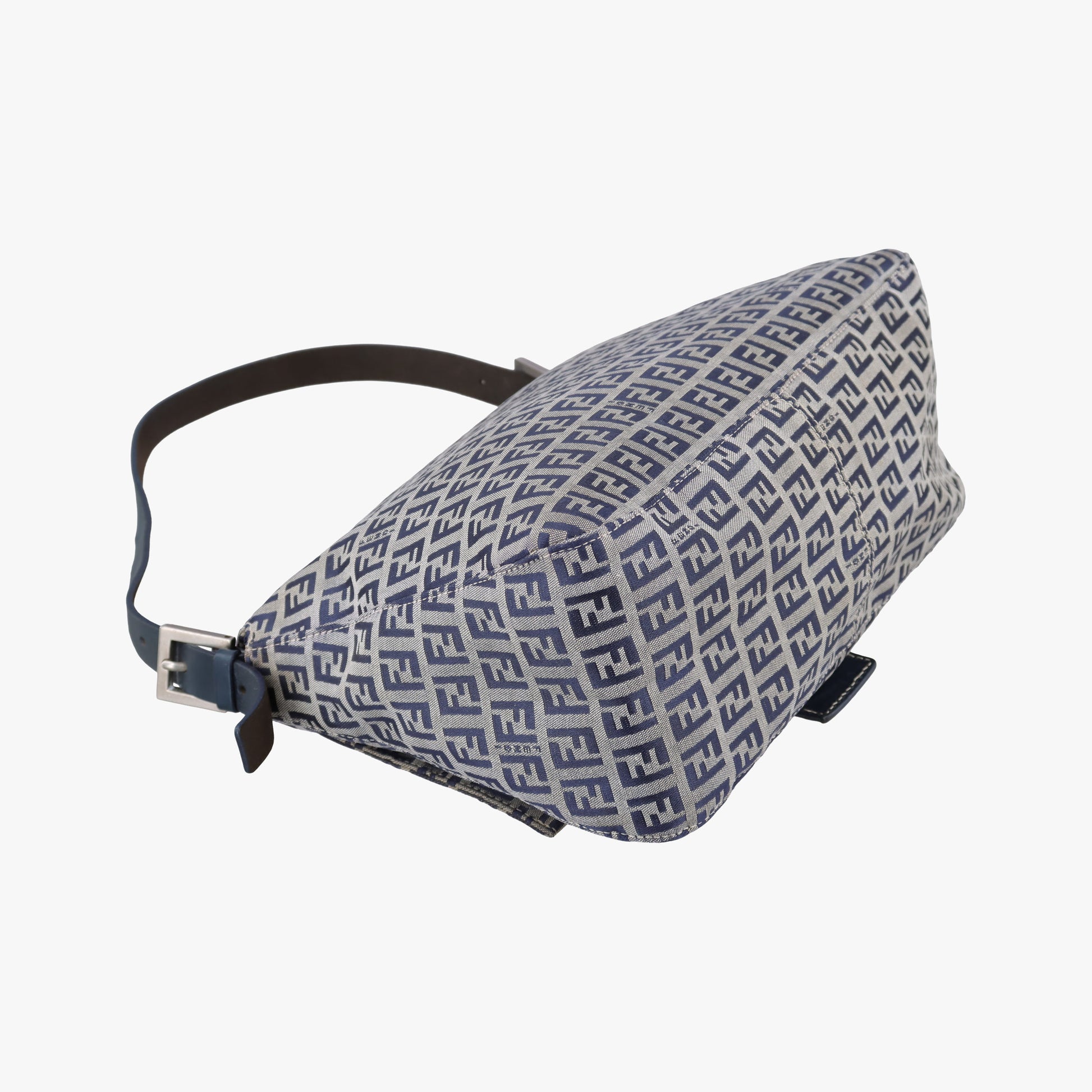 Baguette　Zucchino Navy×Grey canvas×leather 8BR001 Lot number unknownマンマバケット　ズッキーノ柄 ネイビー×グレー キャンバス×レザー 8BR001 製番不明
