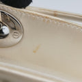Lady Dior White×Multicolor Satin × Sequin × Bead Embellishments 02-MA-0194レディディオール ホワイト×マルチカラー サテン ×スパンコール×ビーズ刺繍  02-MA-0194