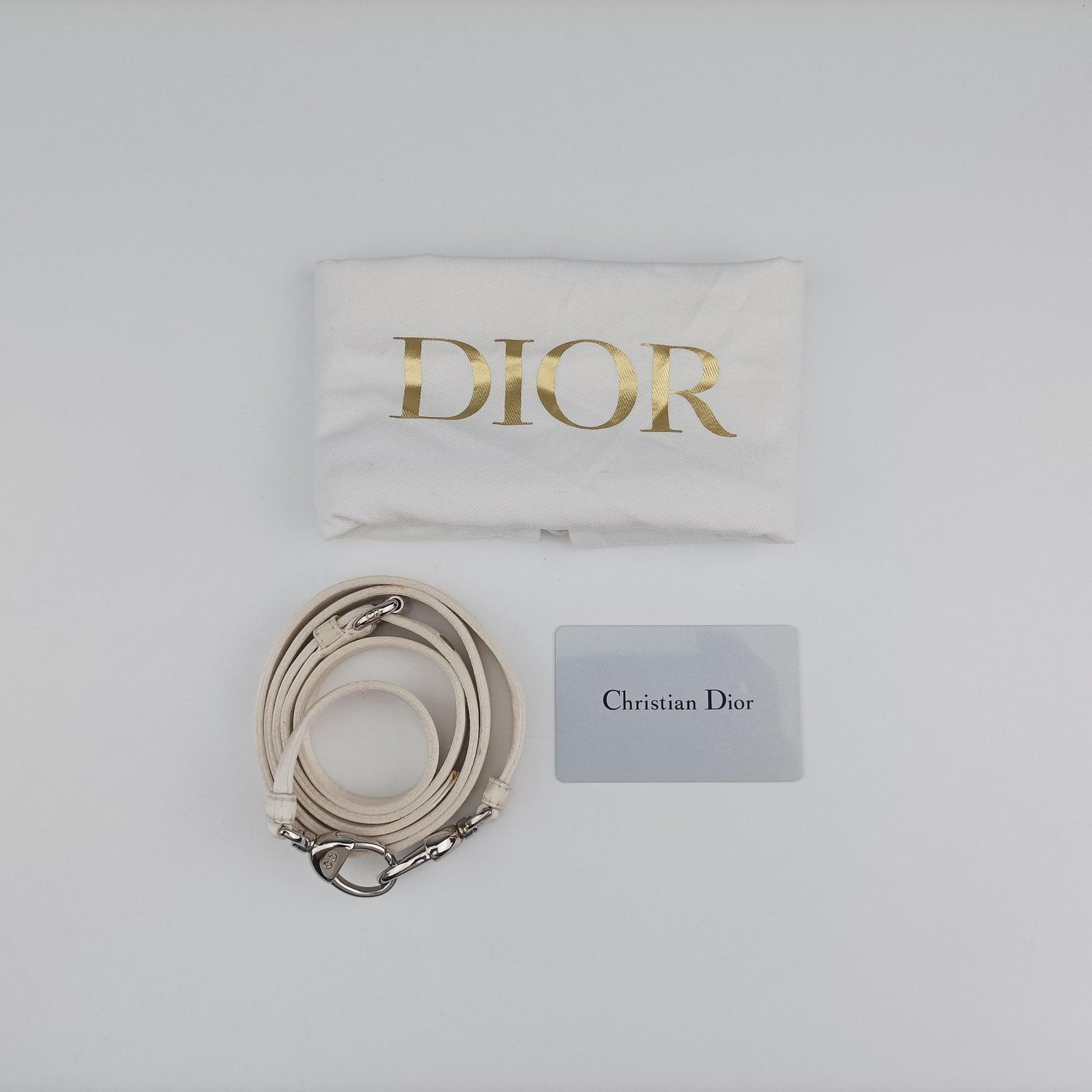 Lady Dior White×Multicolor Satin × Sequin × Bead Embellishments 02-MA-0194レディディオール ホワイト×マルチカラー サテン ×スパンコール×ビーズ刺繍  02-MA-0194