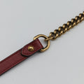 GG Marmont Black×red Leather 498109 A030030509GGマーモント ブラック×レッド レザー 498109 A030030509
