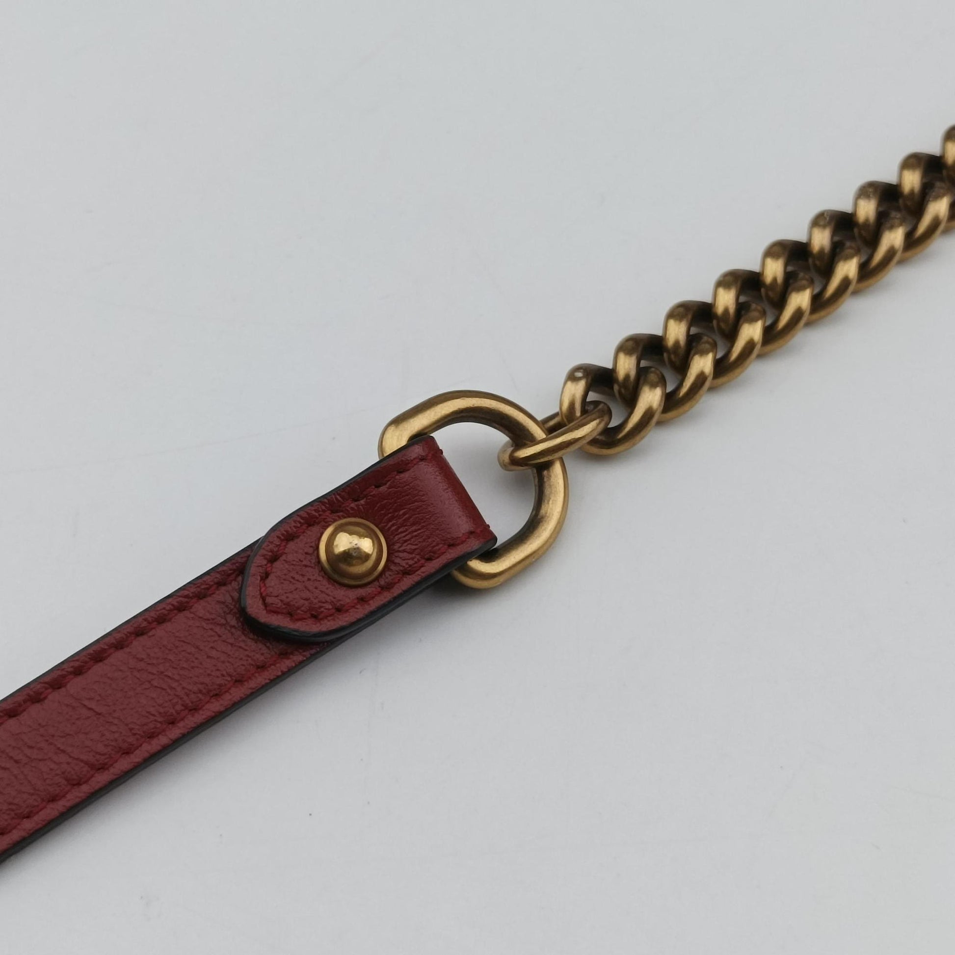GG Marmont Black×red Leather 498109 A030030509GGマーモント ブラック×レッド レザー 498109 A030030509