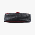 GG Marmont Black×red Leather 498109 A030030509GGマーモント ブラック×レッド レザー 498109 A030030509
