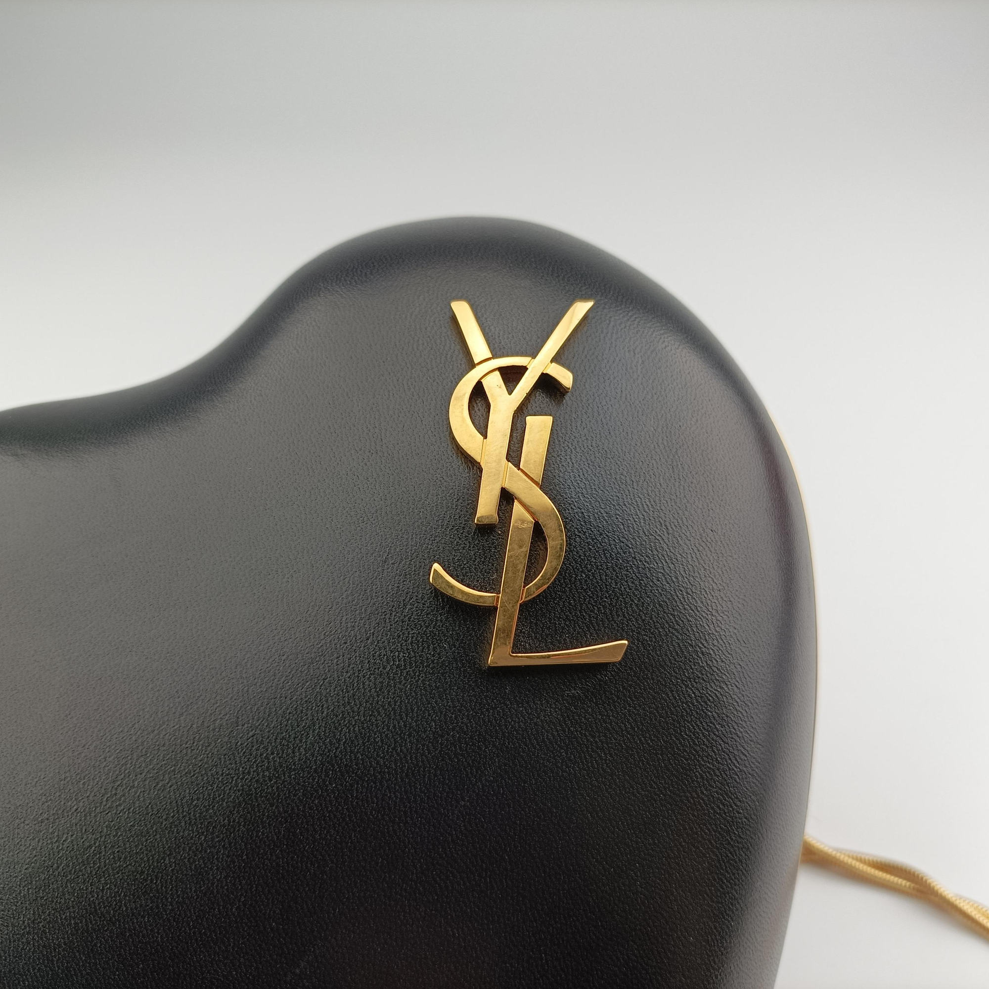Love Box Heart Black Leather 466212 BCI466212.0318ラブボックス ハート型 ブラック レザー 466212 BCI466212.0318