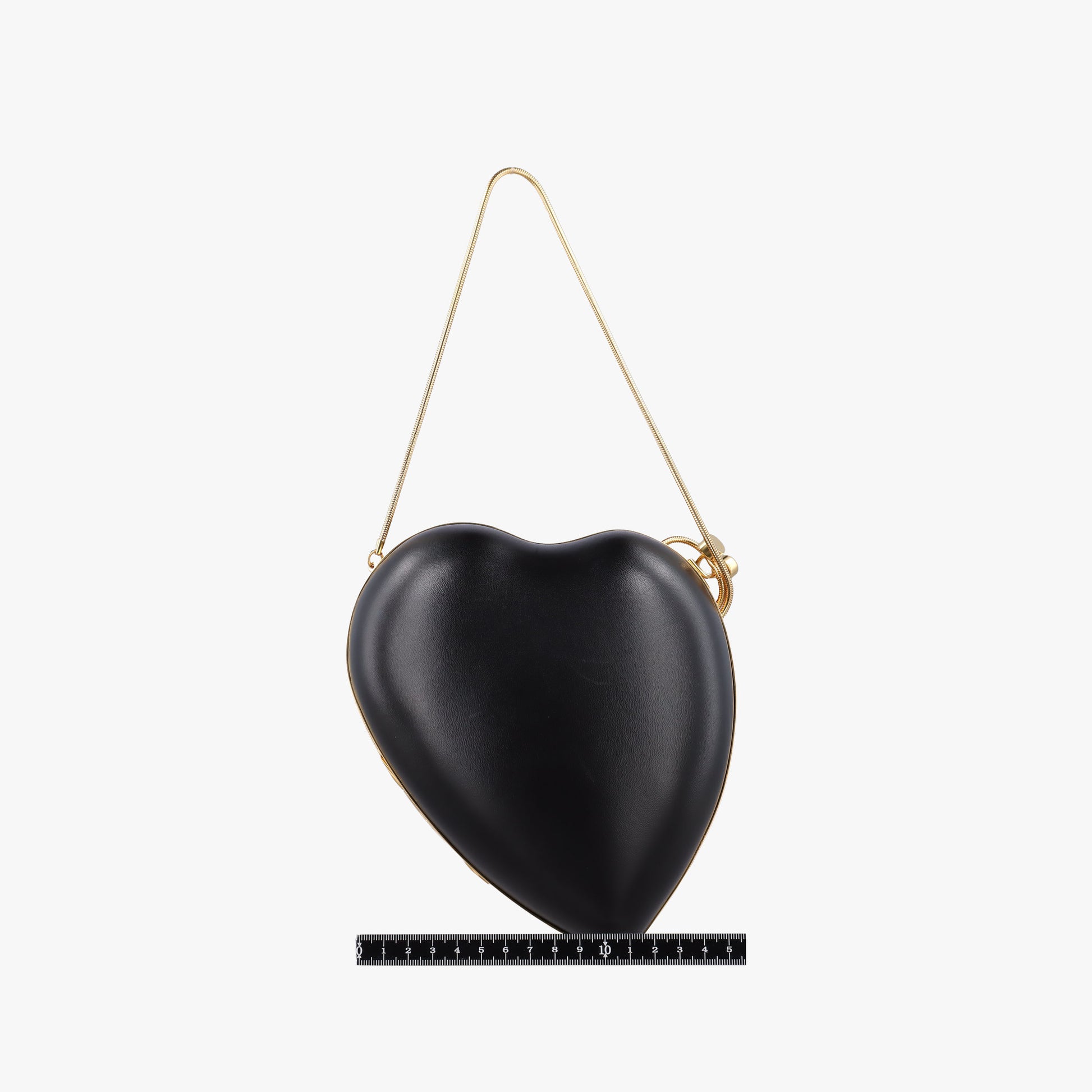 Love Box Heart Black Leather 466212 BCI466212.0318ラブボックス ハート型 ブラック レザー 466212 BCI466212.0318