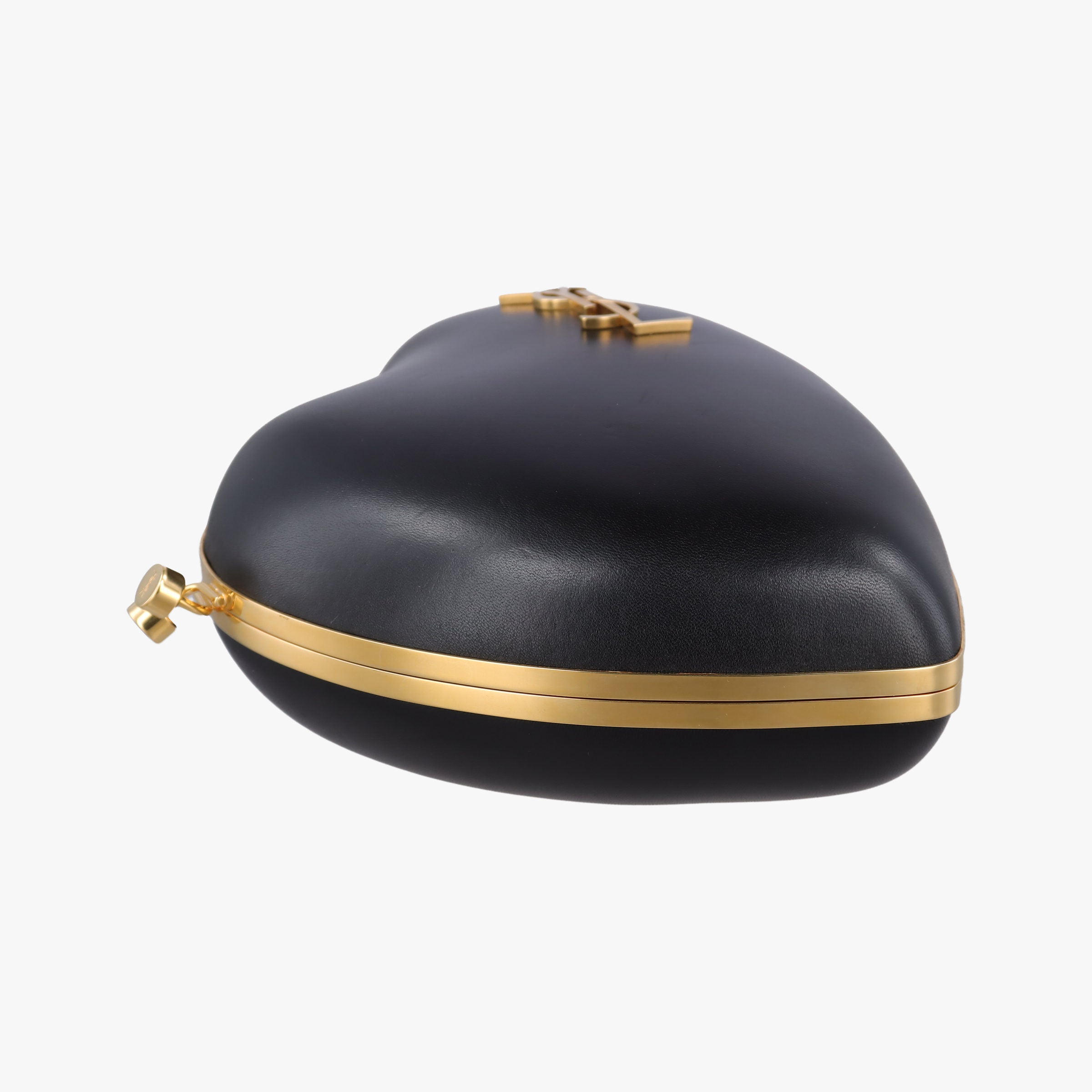 Love Box Heart Black Leather 466212 BCI466212.0318ラブボックス ハート型 ブラック レザー 466212 BCI466212.0318